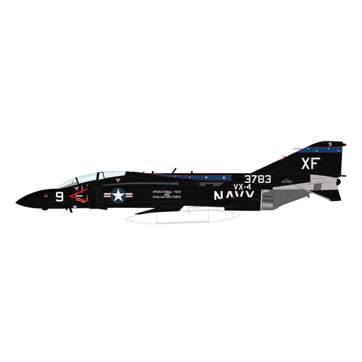 F-4J "Black Phantom" 153783, VX-4, US Navy, 1970