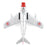 MIG-15bis Red 25, Chinese People's Volunteers Air Force, North Korea, 1950s (with climbing ladder) (1:72 Scale)