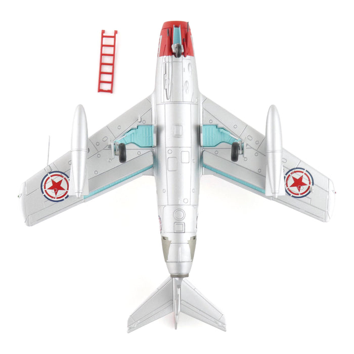 MIG-15bis Red 25, Chinese People's Volunteers Air Force, North Korea, 1950s (with climbing ladder) (1:72 Scale)