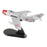 MIG-15bis Red 25, Chinese People's Volunteers Air Force, North Korea, 1950s (with climbing ladder) (1:72 Scale)