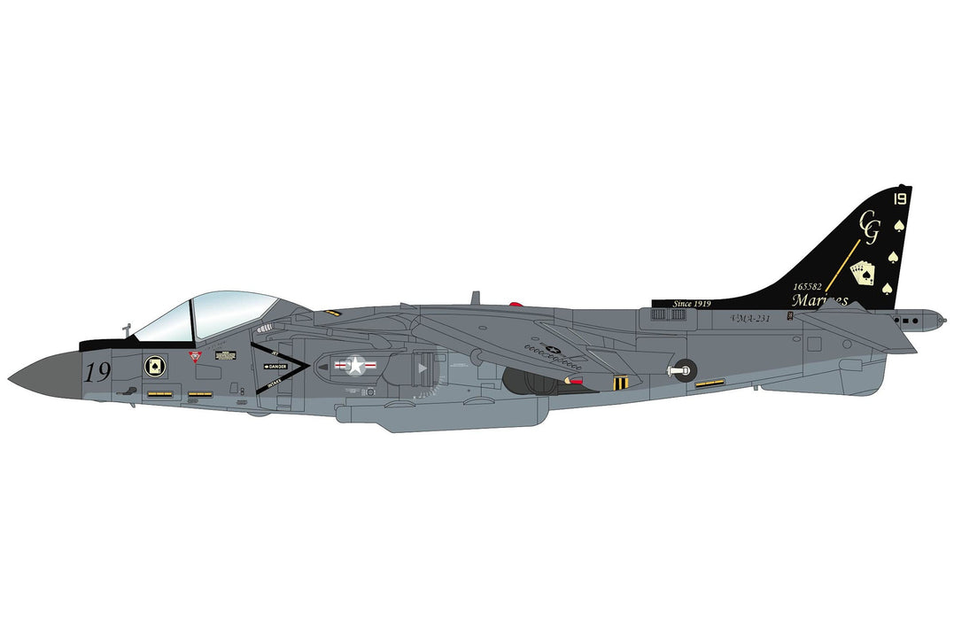 AV-8B Harrier II Plus "Ace of Spades" 165582, VMA-231, MCAS Cherry Point 2025