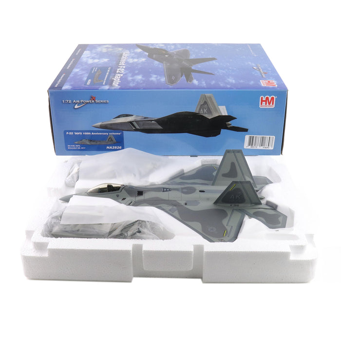 F-22 "90th FS 100th Anniv. Scheme" 09-4190, 90th FS, Elmendorf AB, 2017