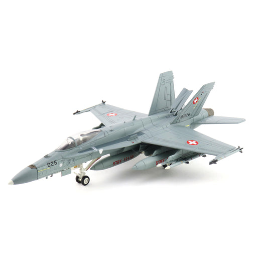 F/A-18C Hornet J-5026, Swiss Air Force, Emmen Air Base, 2024 (1:72 Scale)