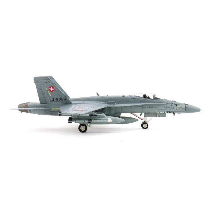 F/A-18C Hornet J-5026, Swiss Air Force, Emmen Air Base, 2024 (1:72 Scale)