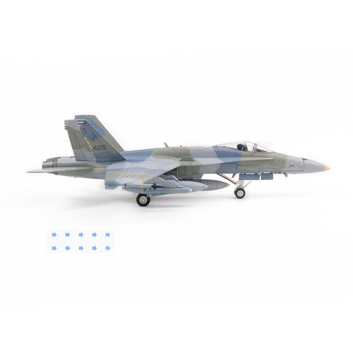 KAF-18C Hornet 425, 9 Fighter & Attack Sqn., Kuwait AF (w/F-15 decals)