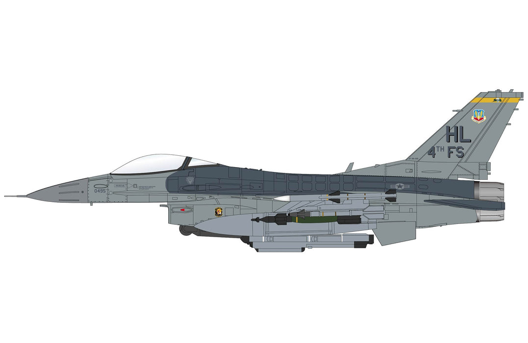 F-16C "Fightin Fuujin" 88-0495, 4th Squadron, Hill AFB, 2006