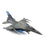 F-16 "336 Mira 80 Years Scheme" 018, Hellenic Air Force, 2023 (w/ 2 x GBU-24; 2 x AGM-65)