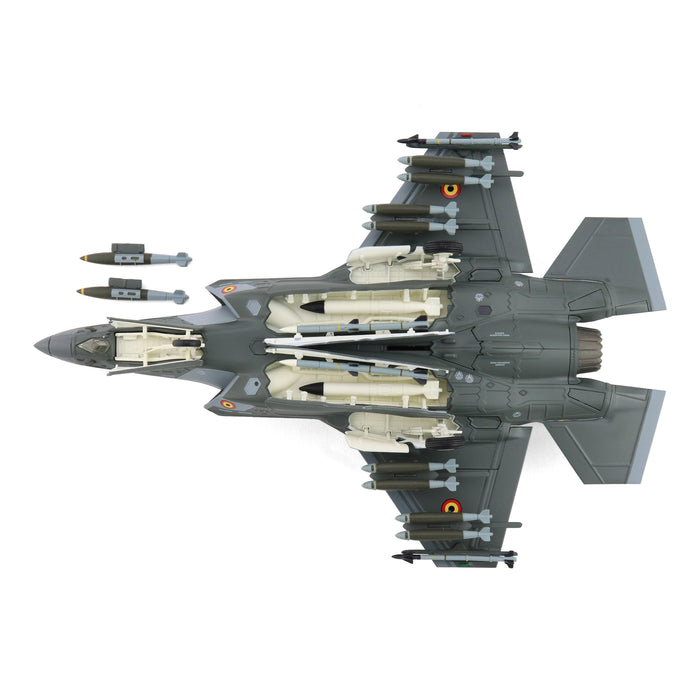 F-35A Lightning II FL010, Belgium Air Force, Florennes AB, 13.Oct.2025 (w/ 2 x B61 nuclear bomb)