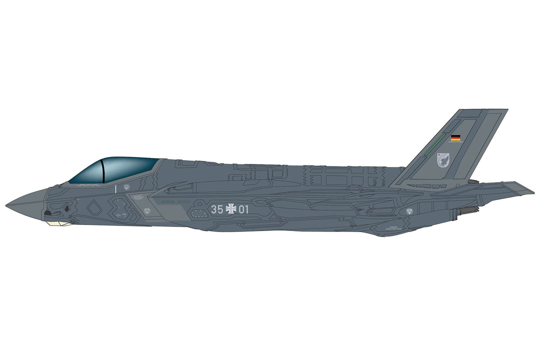 F-35A Lightning II 35+01, TaktAusbKdoLw USA, Ebbing ANG Base, 2026.