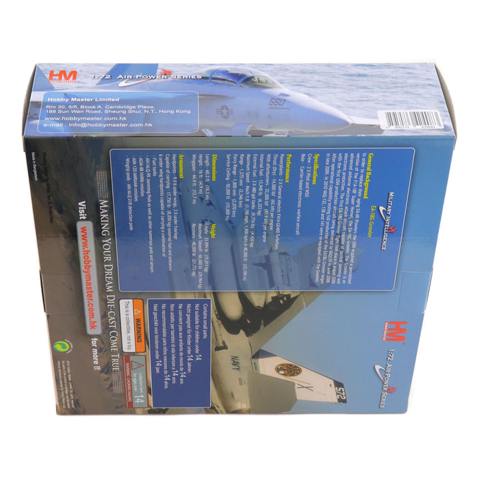 EA-18G Growler A46-301, 6th Sqn., RAAF, 2025 (w/2 x AIM-9 & 2 x NGJ) (1:72 Scale)