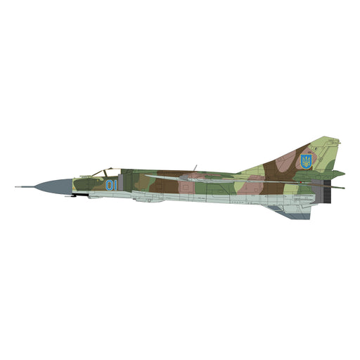 MIG-23 MLD Flogger-K Blue 01, 894 VAP, Ukrainian Air Force, Sept 2000