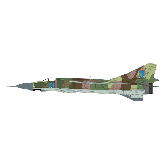 MIG-23 MLD Flogger-K Blue 01, 894 VAP, Ukrainian Air Force, Sept 2000