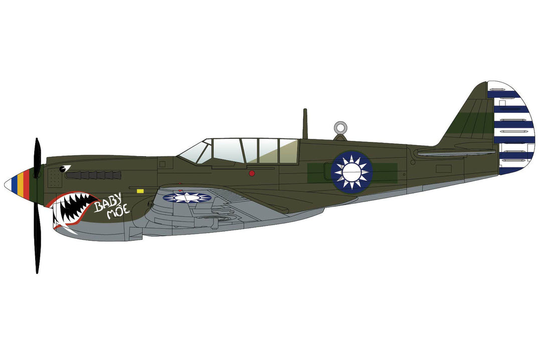 P-40N "Baby Moe" 25th FS, 51st FG, 14th AF, USAAF, c.1945