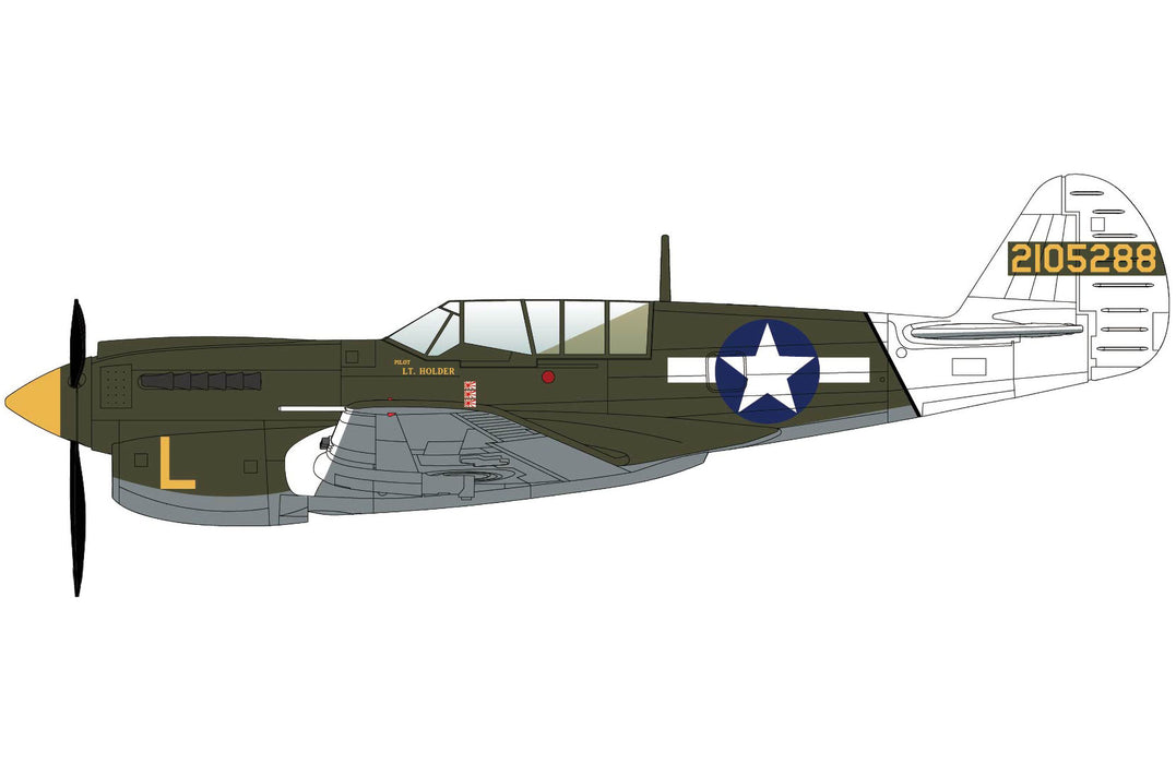 P-40N "Cyclones Flying Circus" Lt. Glen "Gabby" Holder, 8th FG/35th FS, Papua New Guinea, early 1944