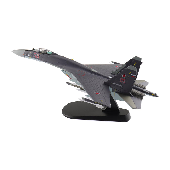 Su-35S Flanker E Red 08/RF-93648, Russian Air Force, Zhuhai Jinwan Airport, 2014