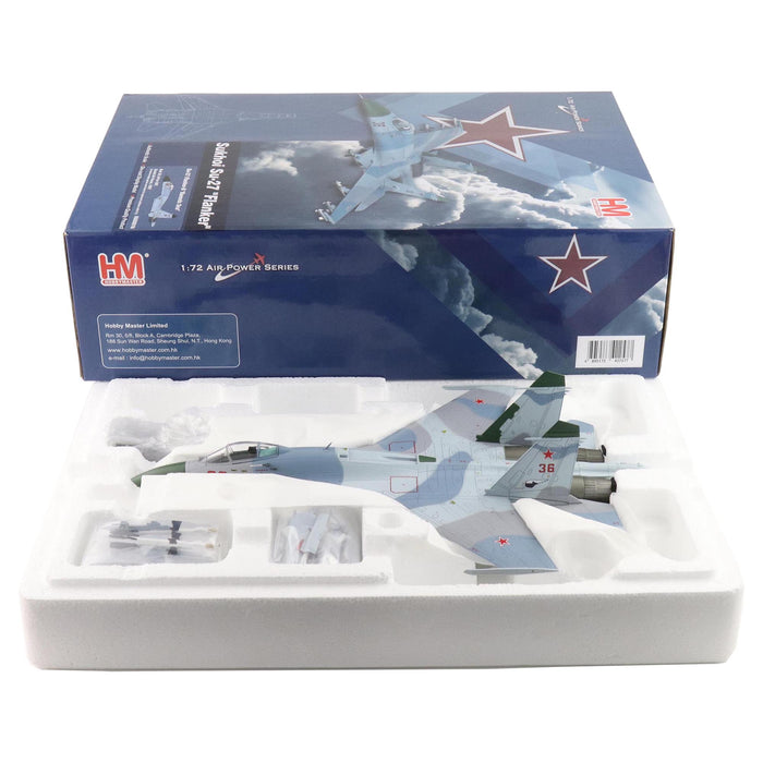 Su-27 Flanker-B "Barents Sea" Red 36, 941sr IAP, Soviet Air Force, 1987 (w/extra empty pylons and decal to represent collision with P-3)