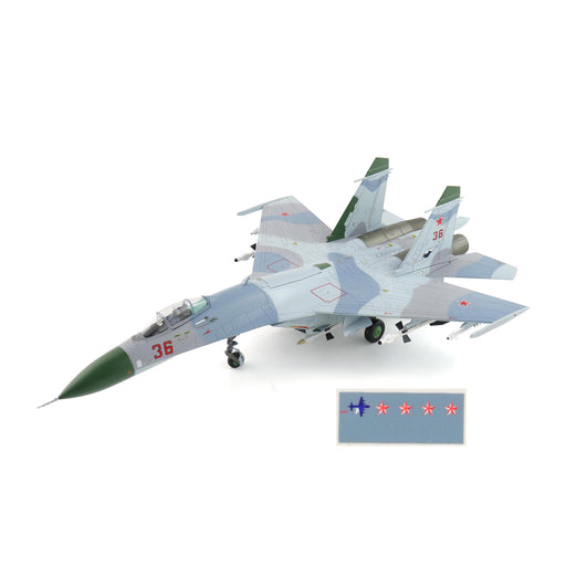 Su-27 Flanker-B "Barents Sea" Red 36, 941sr IAP, Soviet Air Force, 1987 (w/extra empty pylons and decal to represent collision with P-3)