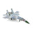 Su-27 Flanker-B "Barents Sea" Red 36, 941sr IAP, Soviet Air Force, 1987 (w/extra empty pylons and decal to represent collision with P-3)