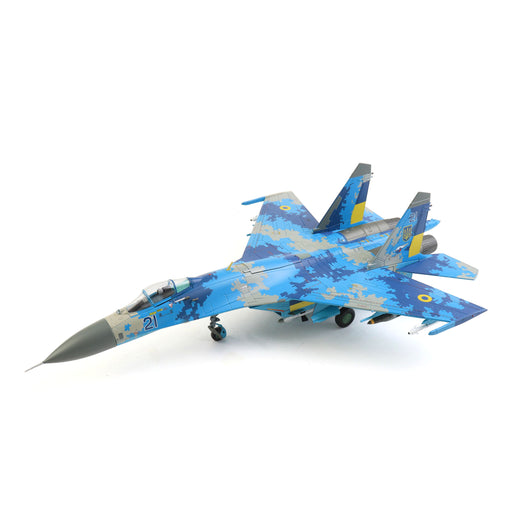 Su-27 Flanker B Blue 21, Ukrainian Air Force (with 2 x JDAM-Er gliding bombs)