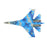 Su-27 Flanker B Blue 21, Ukrainian Air Force (with 2 x JDAM-Er gliding bombs)