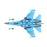 Su-27 Flanker B Blue 21, Ukrainian Air Force (with 2 x JDAM-Er gliding bombs)