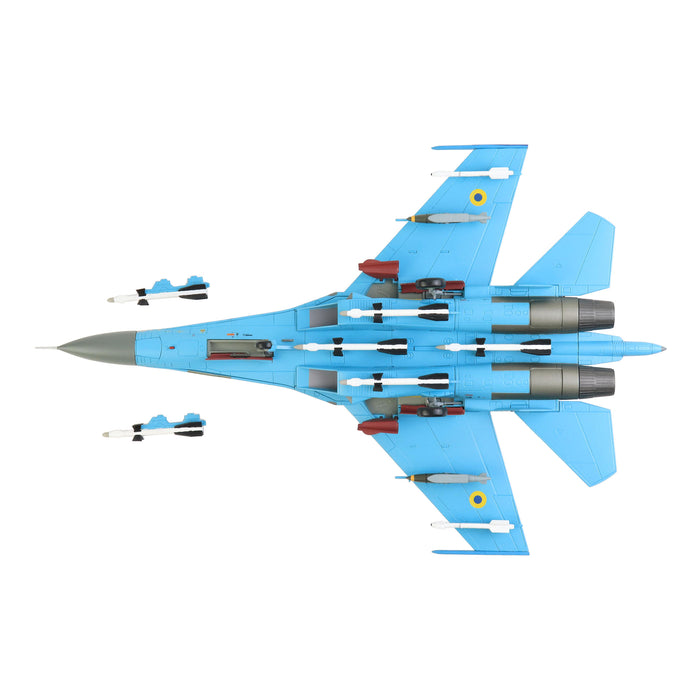 Su-27 Flanker B Blue 21, Ukrainian Air Force (with 2 x JDAM-Er gliding bombs)