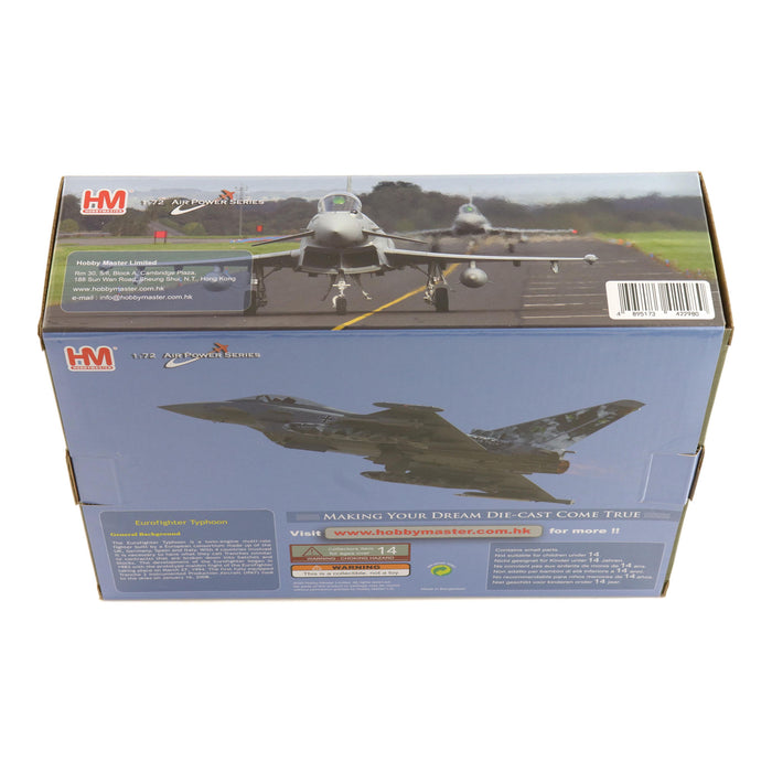 Eurofighter Typhoon "Blackjack" ZJ914, RAF, 2021 (w/generic box, 2 x empty pylon, 1 x center fuel tank )