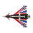 Eurofighter Typhoon "Blackjack" ZJ914, RAF, 2021 (w/generic box, 2 x empty pylon, 1 x center fuel tank )