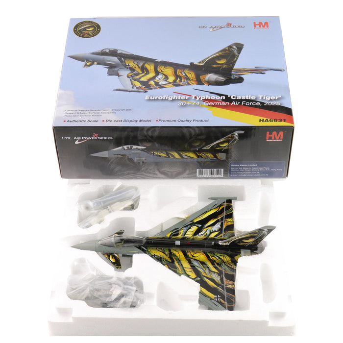 Eurofighter Typhoon "Castle Tiger" 30+74, German Air Force, 2025