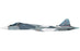 Su-57 Stealth Fighter (T-50-2) Bort 052, Russian Air Force, 2024 (w/flat 3D thrust-vectoring nozzles)