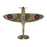Spitfire MK.1a X4009, Flt Lt P C Hughes, RAF, 1940