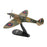 Spitfire MK.1a X4009, Flt Lt P C Hughes, RAF, 1940