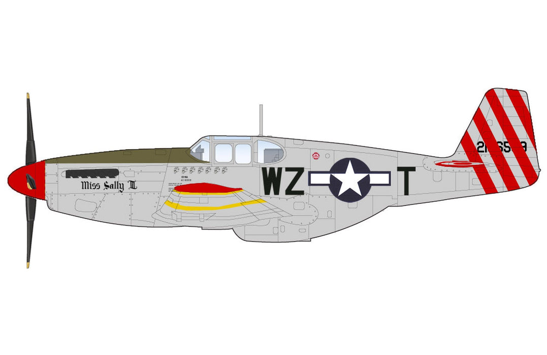 P-51B "Miss Sally III" WZ-T, flown by Capt. Murray D. McLaughlin, 309th FS, Mediterranean, WWII