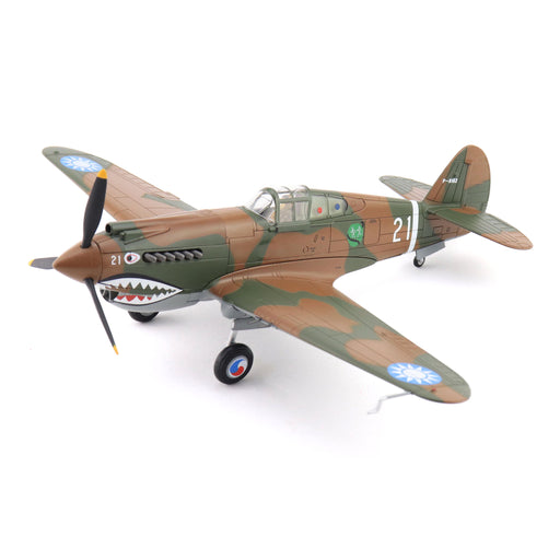 Hawk 81A-2 "AVG" No.21, flown by Greg Boyington, 1st Pursuit Sqn., Jan 1942