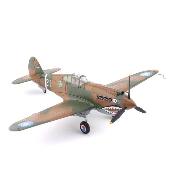 Hawk 81A-2 "AVG" No.21, flown by Greg Boyington, 1st Pursuit Sqn., Jan 1942