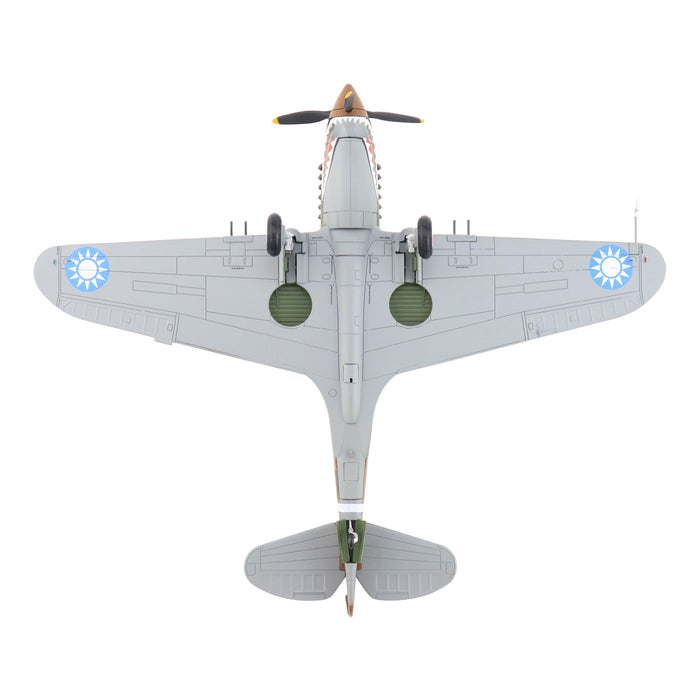 Hawk 81A-2 "AVG" No.21, flown by Greg Boyington, 1st Pursuit Sqn., Jan 1942