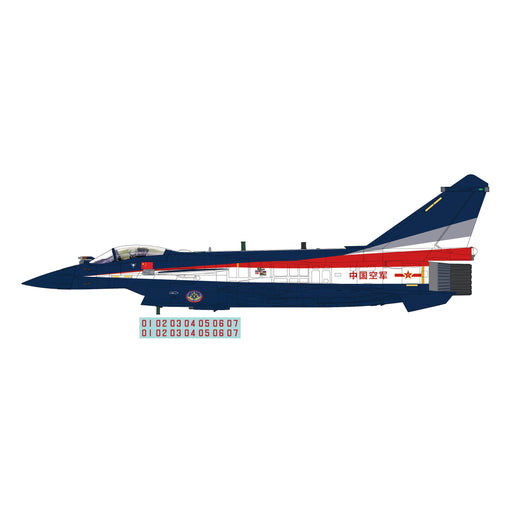 J-10C “Baiyi Aerobatics Team” PLAAF (w/No1. to No.7 decal)