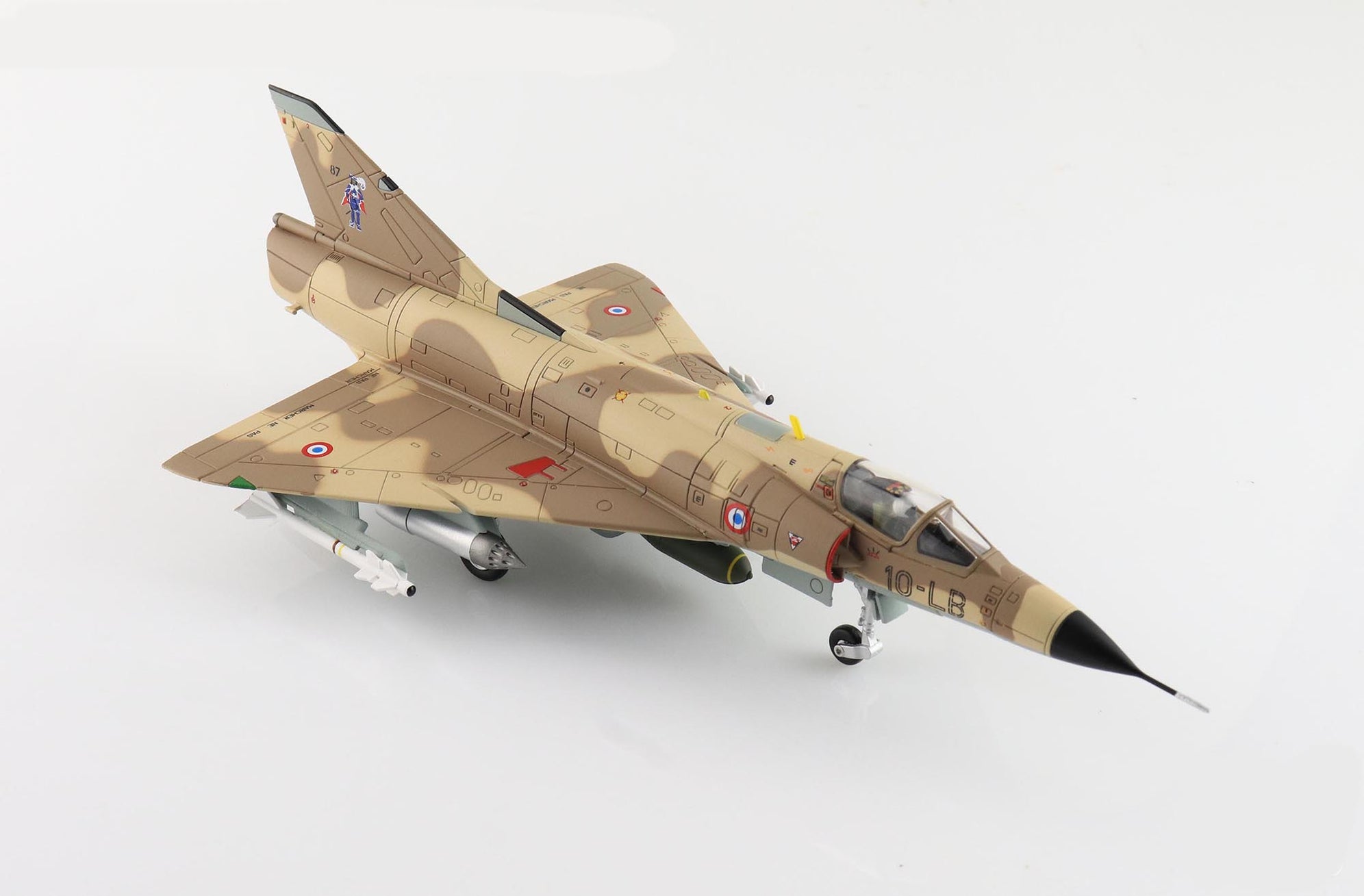 Mirage IIIC 87/10-LB EC 03/010 Vexin Armée De ľ Air Djibouti October 1984 In 172 Scale