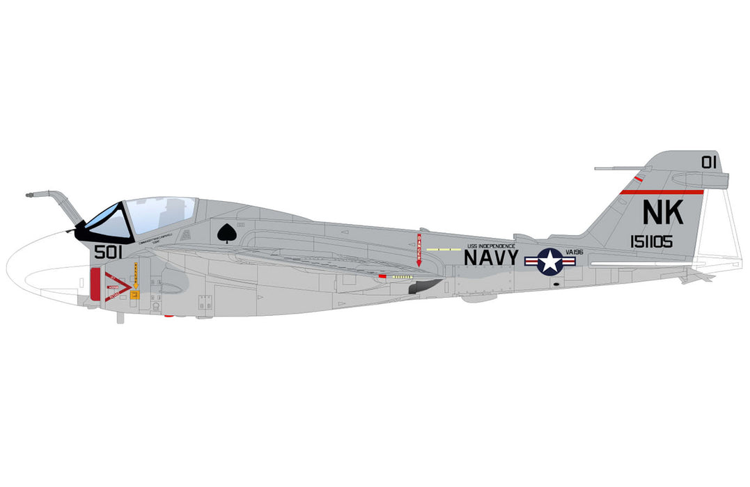 A-6E Intruder "Devil 501" 151105, VA-196, USS Independence