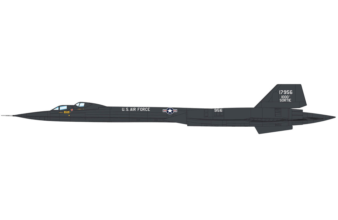 SR-71B "1000th FLT." 17956, USAF, 15th Jan 1982