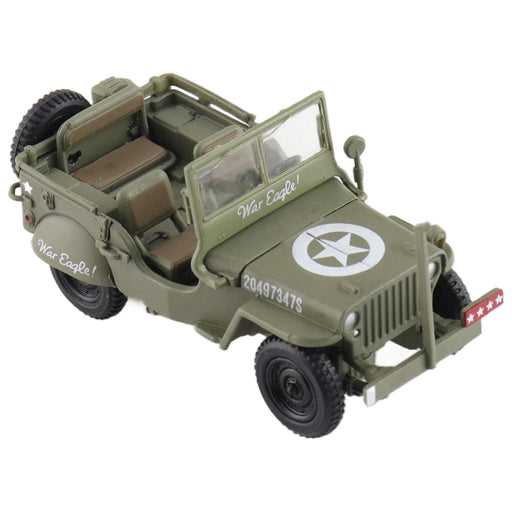1:72 Scale U.S. 1/4 ton Military Vehicle, US 3rd Army, 1945 "Gen. George Patton"