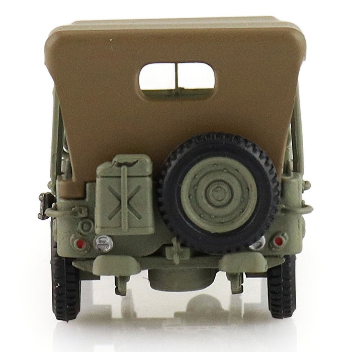 U.S. 1:4 ton Military Vehicle, Leyte, WWII, 1945 "Gen. Douglas MacArthur" (1:72 Scale)