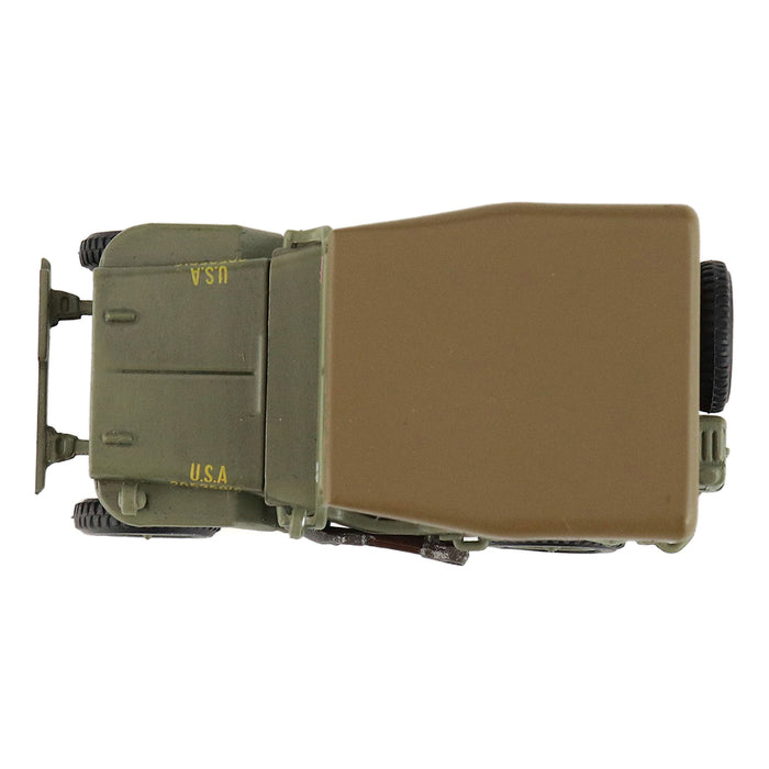 U.S. 1:4 ton Military Vehicle, Leyte, WWII, 1945 "Gen. Douglas MacArthur" (1:72 Scale)