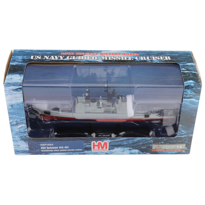 1:700 Scale USS Yorktown (CG-48) Ticonderoga Class guided missile cruiser
