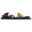 1:87 Scale Peterbilt Model 579 UltraLoft Tandem Tractor with Lowboy Trailer and Cat D5M Dozer