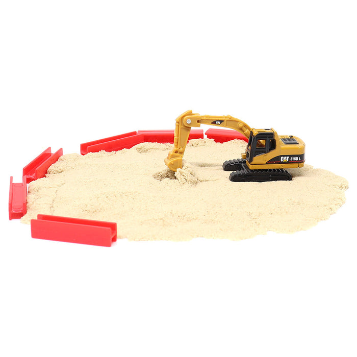 Cat Micro 315D L Excavator with accessories in Tool Box