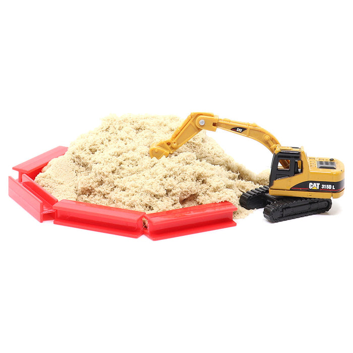 Cat Micro 315D L Excavator with accessories in Tool Box