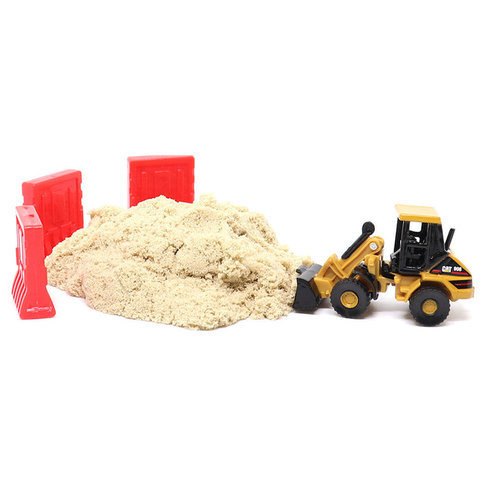 Cat Micro 906 Wheel Loader with accessories in Tool Box