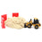 Cat Micro 906 Wheel Loader with accessories in Tool Box