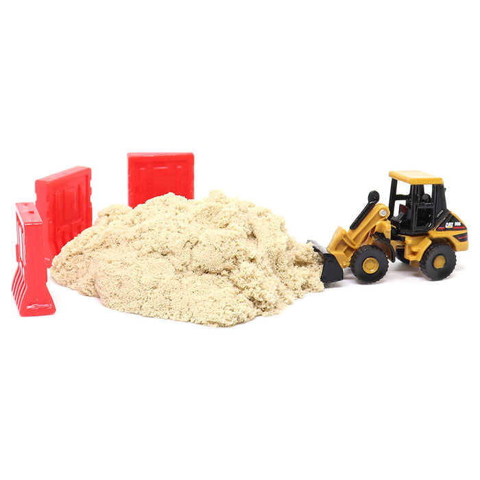 Cat Micro 906 Wheel Loader with accessories in Tool Box
